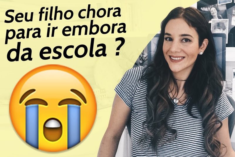Todo dia na saída é igual. Seu filho chora para ir embora da escola. Grita, faz escândalo e da pontapé. Você se sente a pior mãe do mundo? Confira o vídeo!